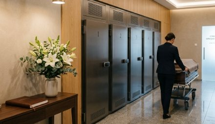 Własne chłodnie zakładu pogrzebowego Genita w Warszawie